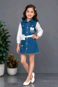 Kids Denim Dress
