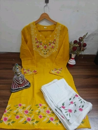 Embroidered Cord Set