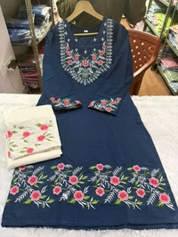 Embroidered Cord Set