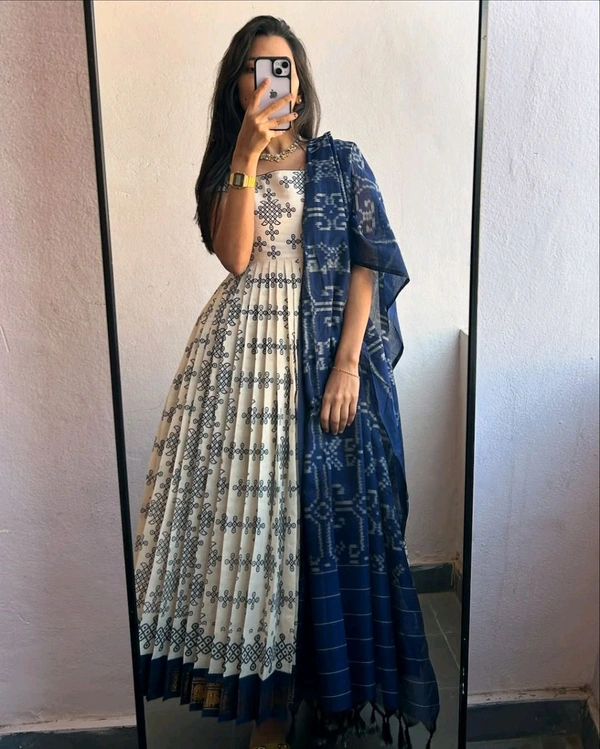 Sungudi Cotton Suit Set