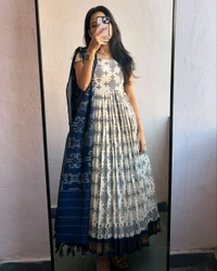 Sungudi Cotton Suit Set