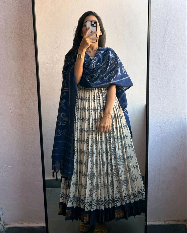 Sungudi Cotton Suit Set