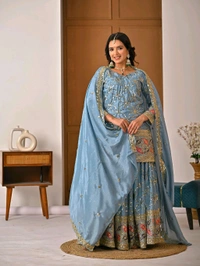 Party Wear Sharara Set