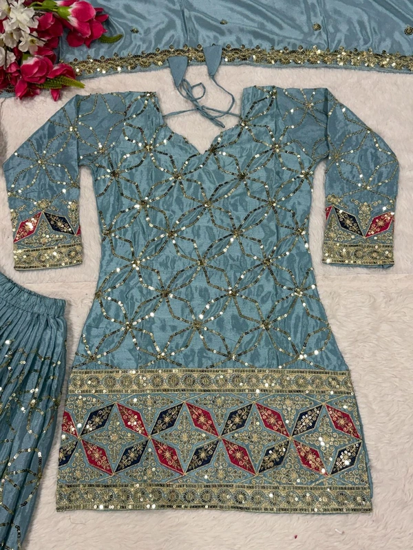Party Wear Sharara Set