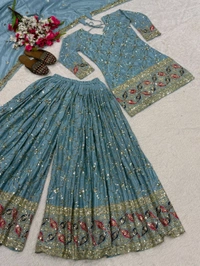 Party Wear Sharara Set