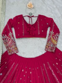 Women Embroidered Lehenga