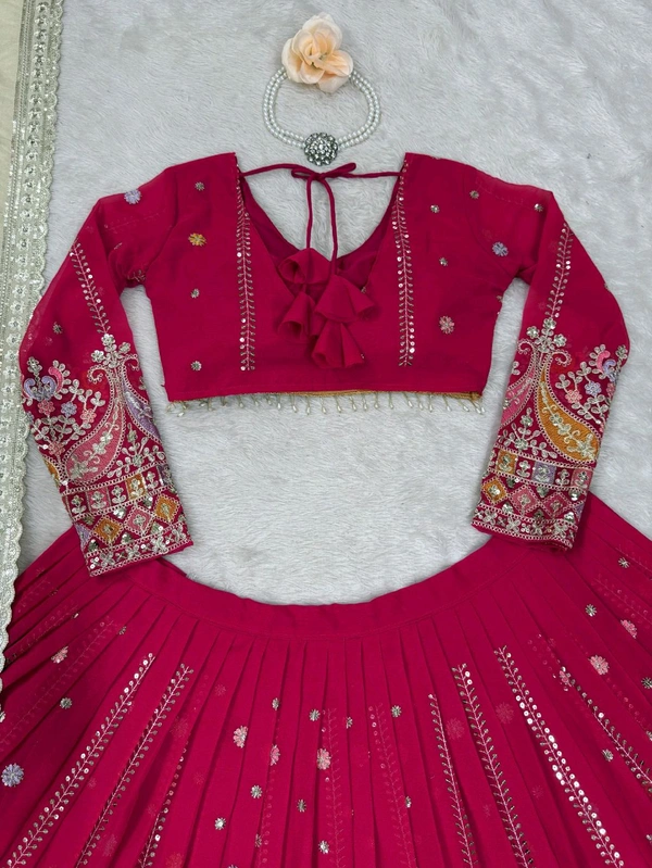 Women Embroidered Lehenga