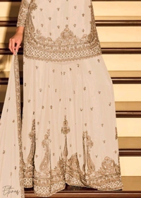 Chinnon Silk Sharara Suit Set