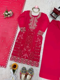 Fox Georgette Suit Set