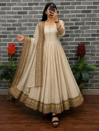 Anarkali Gown Dupatta