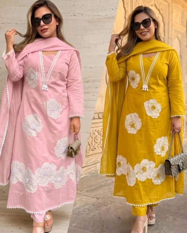 Anarkali Embroidery Kurta Set