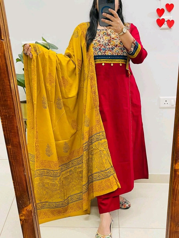 Cotton Kurta Set