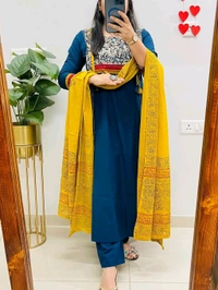 Cotton Kurta Set