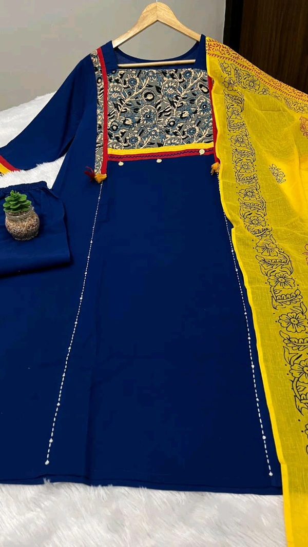 Cotton Kurta Set