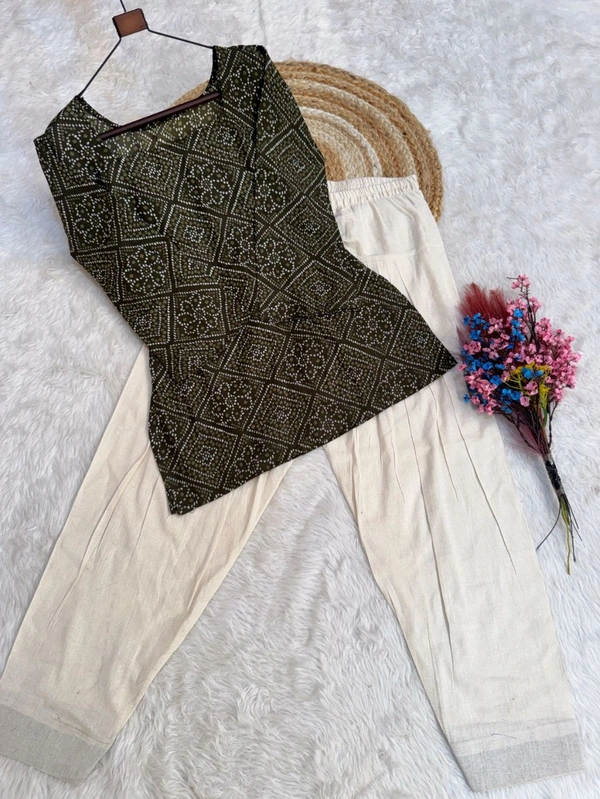 Kurti Pant Set
