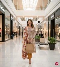 Mul Cotton Kurta Set