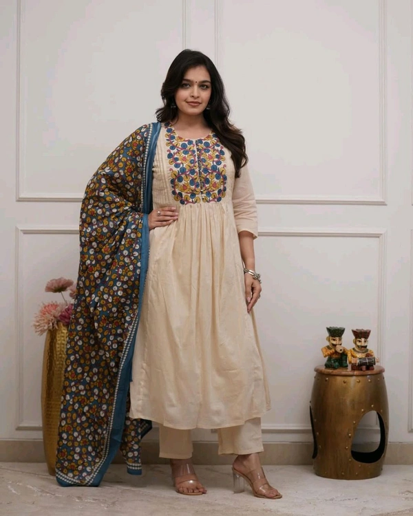 Cotton Anarkali Suit
