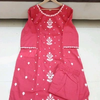 Embroidery Suit Set