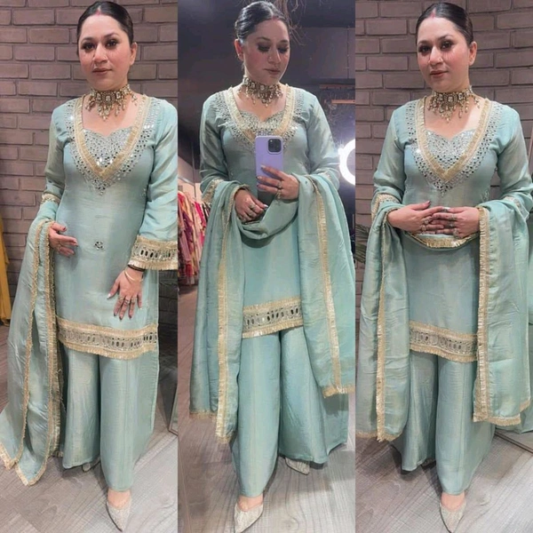 4 Piece Palazzo Set