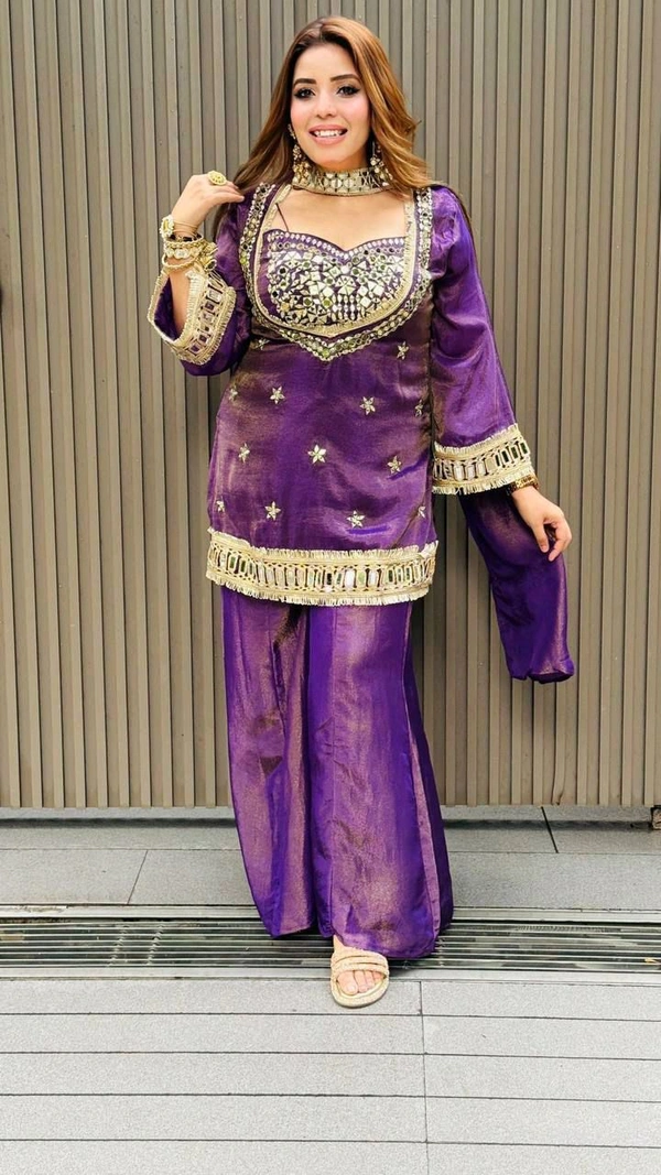 4 Piece Palazzo Set