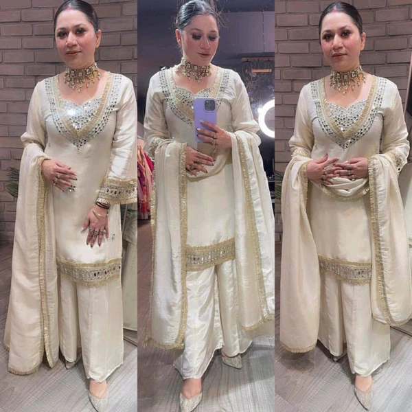 4 Piece Palazzo Set