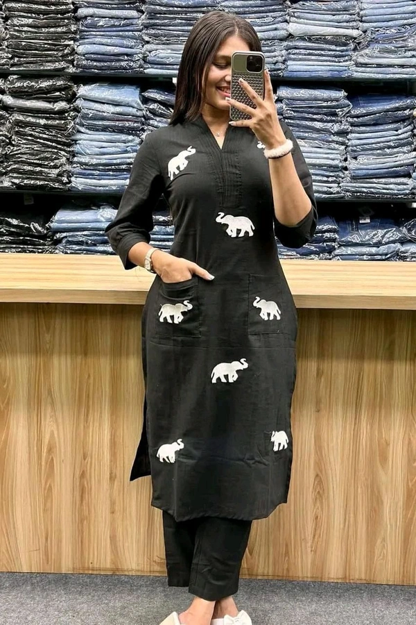 Kurti And Plazzo Set