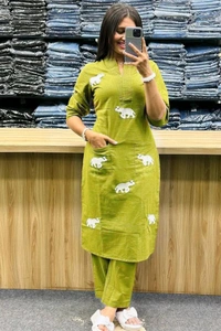 Kurti And Plazzo Set