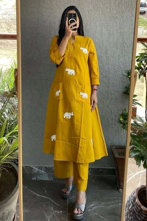 Kurti And Plazzo Set