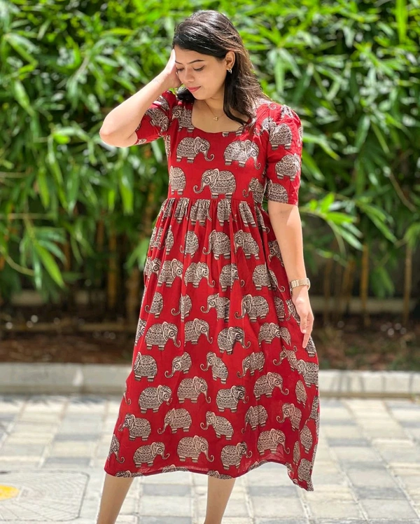 Middy Printed Gown