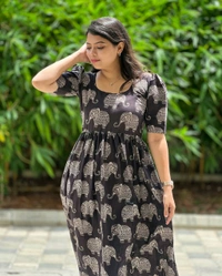 Middy Printed Gown