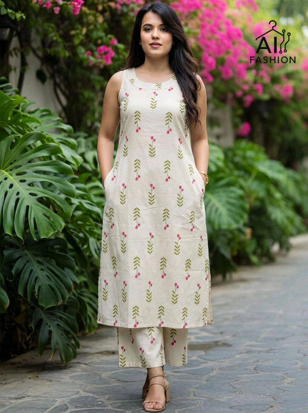 Flared Kurti With Pant
