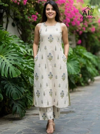 Flared Kurti With Pant