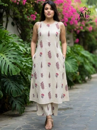 Flared Kurti With Pant