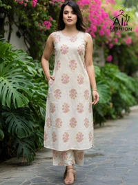 Flared Kurti With Pant