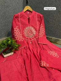 Jaipuri Cotton 3 Piece Kurta Set