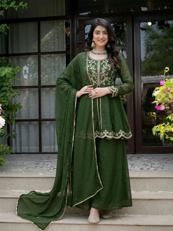 Heavy Silk Kurta Set