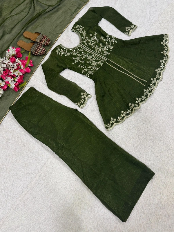 Heavy Silk Kurta Set
