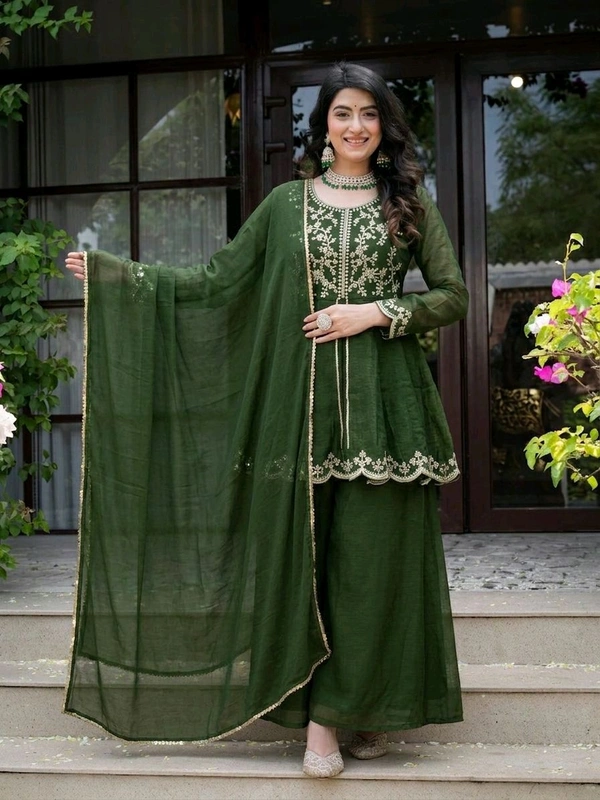 Heavy Silk Kurta Set