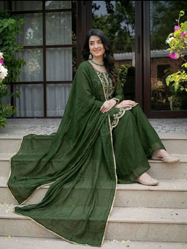 Heavy Silk Kurta Set
