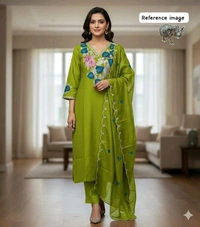 Heavy Muslin Kurta Set