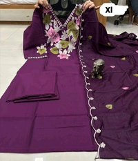 Heavy Muslin Kurta Set