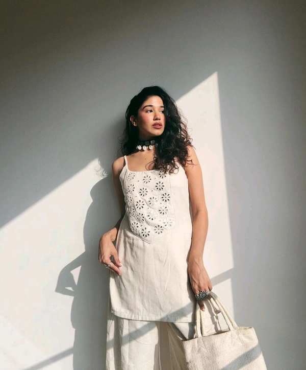 Kurta And Sharara Set