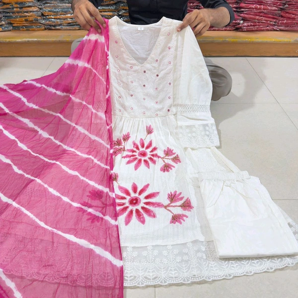 Embroidery Kurta Set