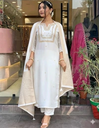 Embroidery Kurta Set