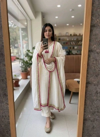 Chanderi Silk Kurta Set