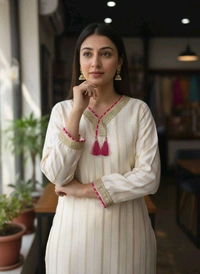 Chanderi Silk Kurta Set