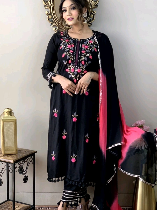 Rayon Kurta Set