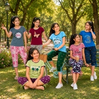 Girls Capri Set