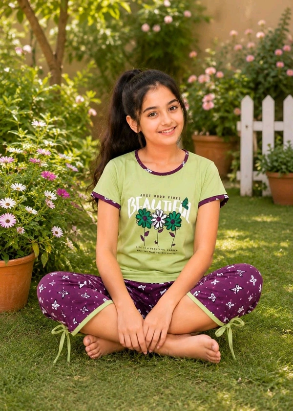 Girls Capri Set