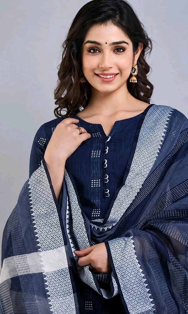 Khadi Cotton Kurta Set